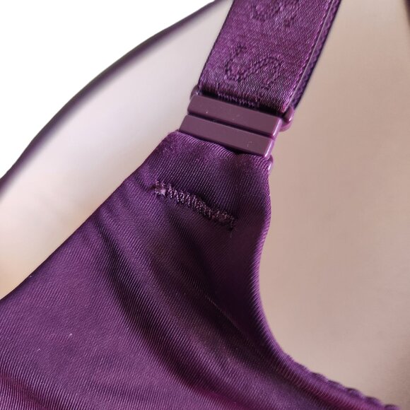 Victoria's Secret Bra 32DD 32E Purple Plum Women's TShirt Lightly Lined Wireless - Picture 8 of 11